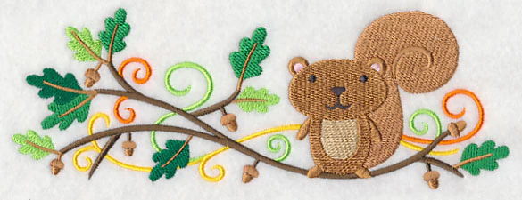 Fall Filigree Squirrel - Image 3