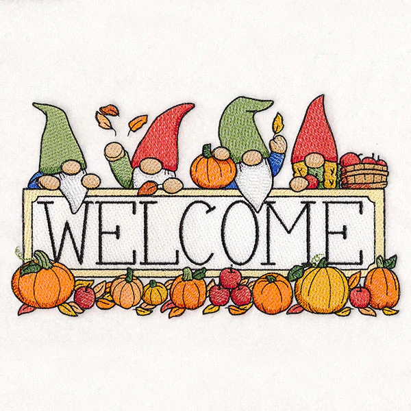 Fall Gnome Welcome Sign - Image 3