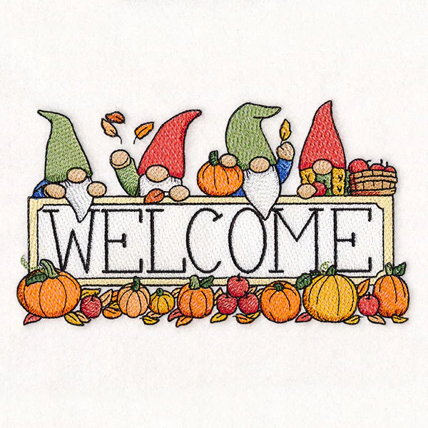 Fall Gnome Welcome Sign - Image 5