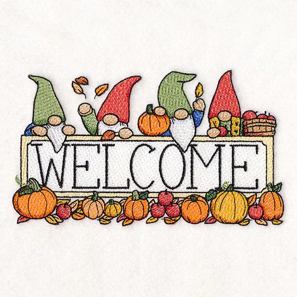 Fall Gnome Welcome Sign - Image 7
