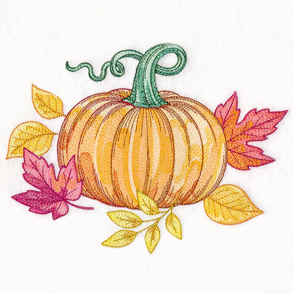 Fall Into Autumn Pumpkins and Leaves - Image 3