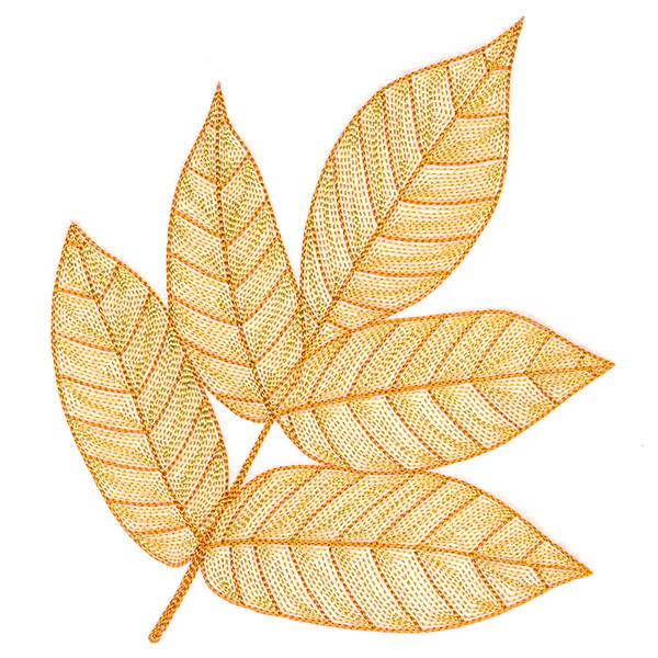 Fall into Autumn - Walnut Leaf - Image 2