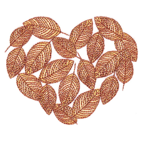 Fall into Leaves Heart - Image 4