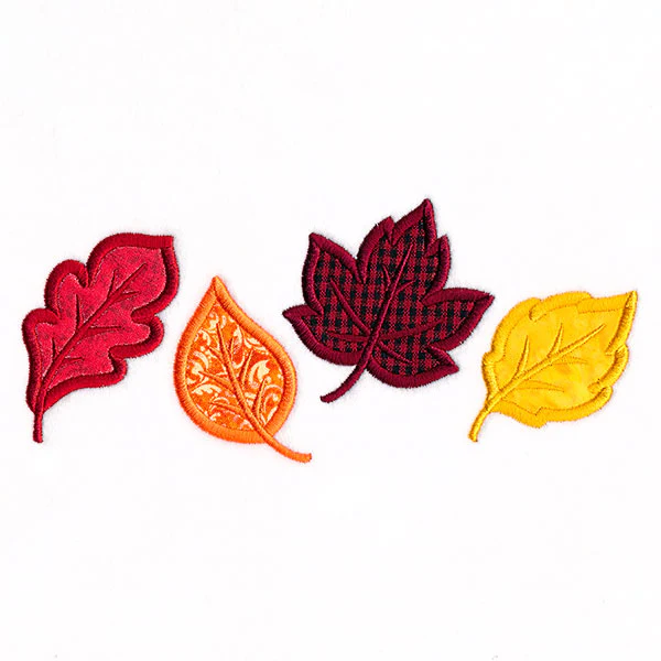 Fall Leaf Border (Applique) - Image 5