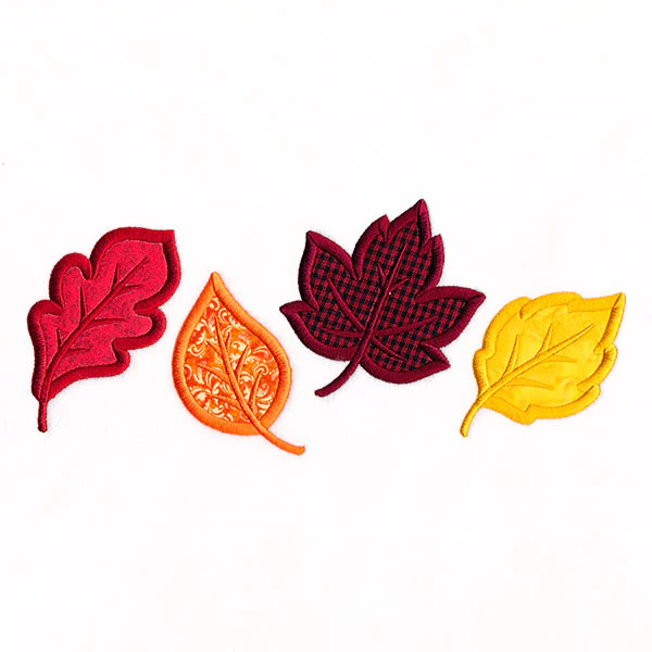 Fall Leaf Border (Applique) - Image 9