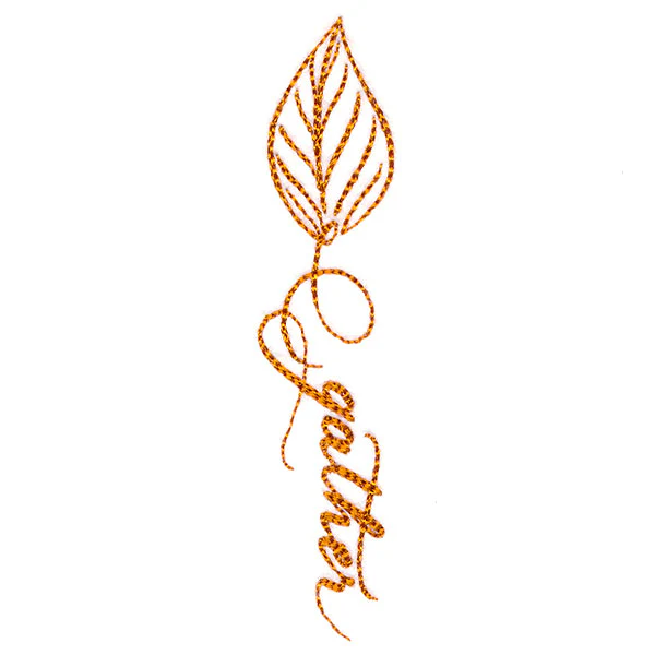 Fall Leaves Calligraphy - Gather - Image 5