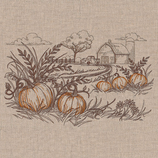 Fall on the Farm Landscape - Image 3