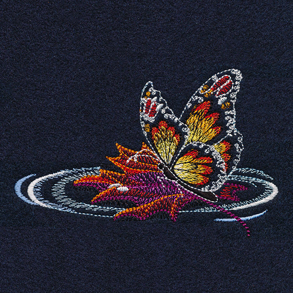Fall on the Water Butterfly Accent