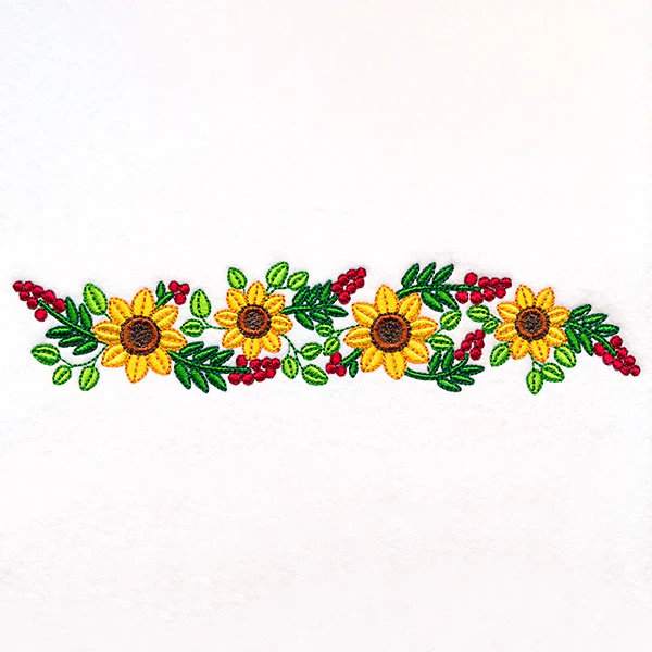 Fall Sunflowers Border - Image 3