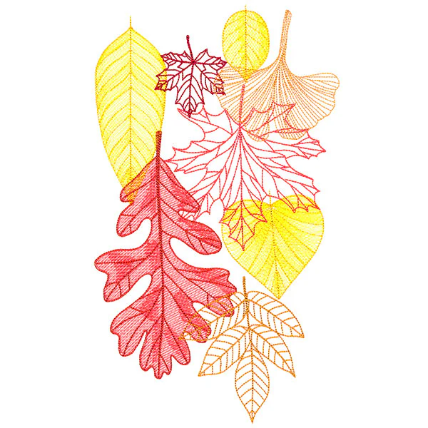 Falling Into Autumn Leaves