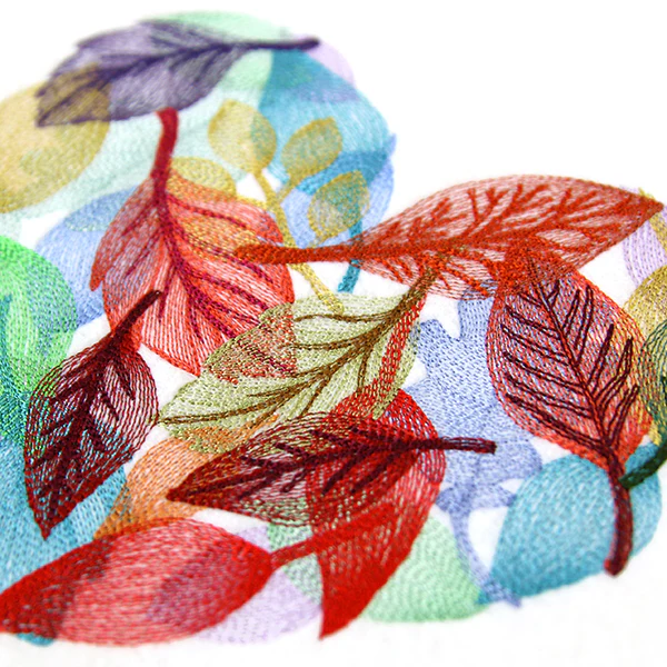 Falling Leaves Heart - Image 4
