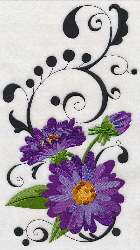 Fanciful Aster Flower - Image 5