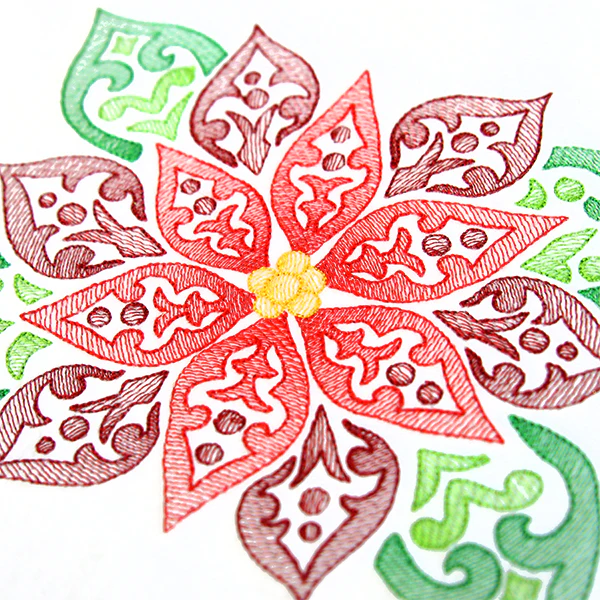 Fanciful Christmas Poinsettia - Image 4