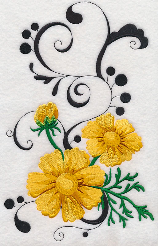 Fanciful Cosmos Flower - Image 5