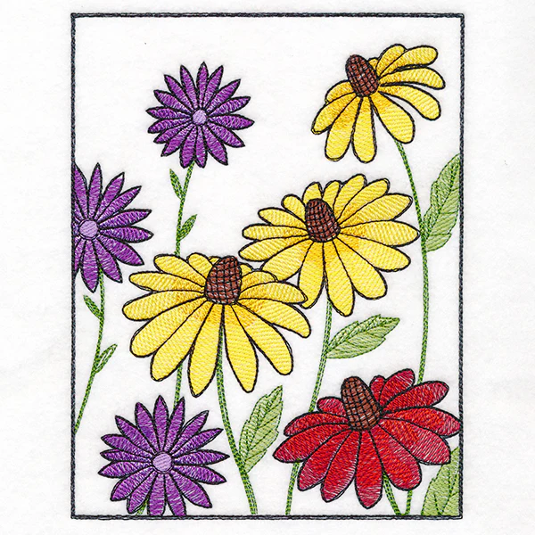 Fanciful Fall Garden Scene 2 - Image 3