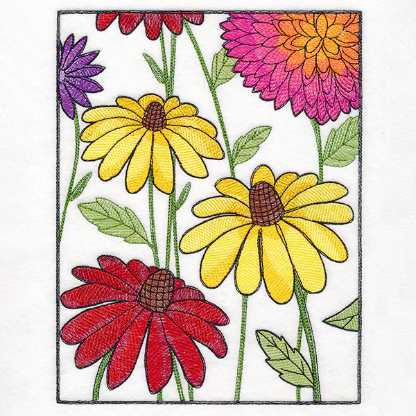Fanciful Fall Garden Scene 3 - Image 7
