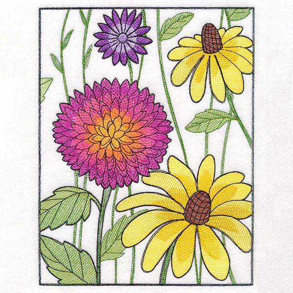 Fanciful Fall Garden Scene 4 - Image 7
