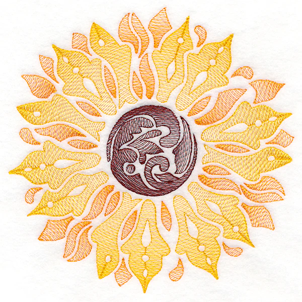 Fanciful Fall Sunflower - Image 3