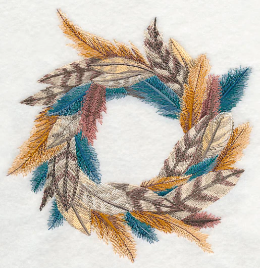 Fanciful Feathers Potpourri Wreath - Image 2