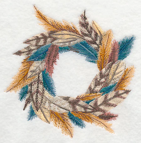 Fanciful Feathers Potpourri Wreath - Image 3