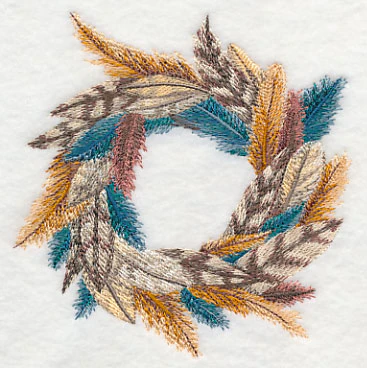 Fanciful Feathers Potpourri Wreath - Image 4