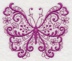 Fanciful Filigree Butterfly - Image 4