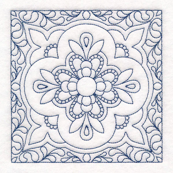 Fanciful Relief Quilting Square (Double Run) - Image 4