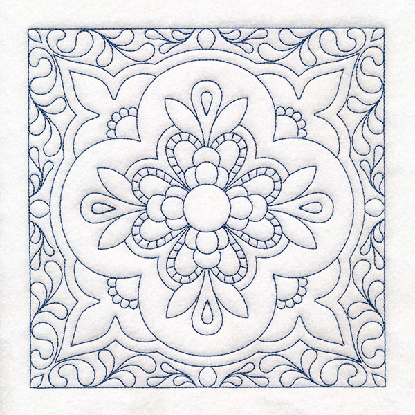 Fanciful Relief Quilting Square (Double Run) - Image 5