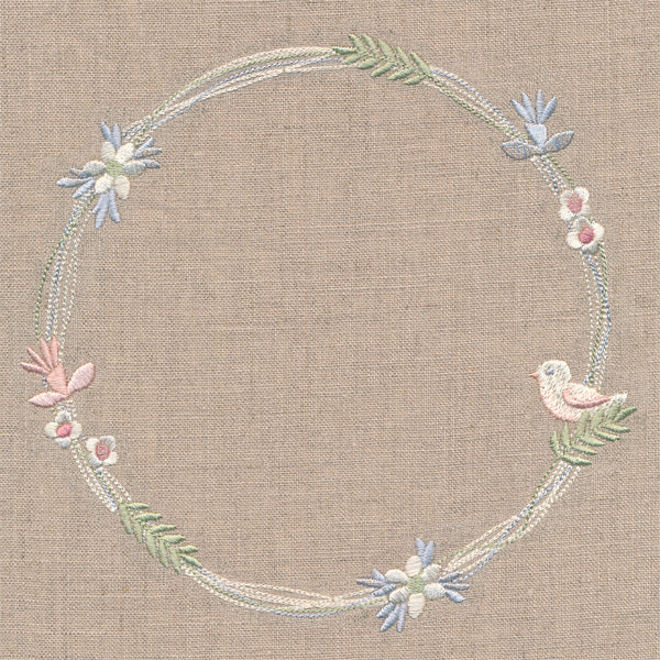 Fanciful Wildflower Wreath - Image 2