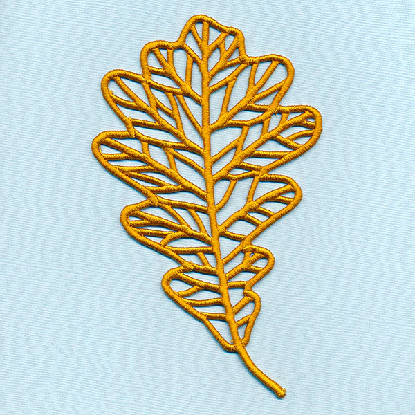 Fancy Autumn Oak Leaf (Lace) - Image 8