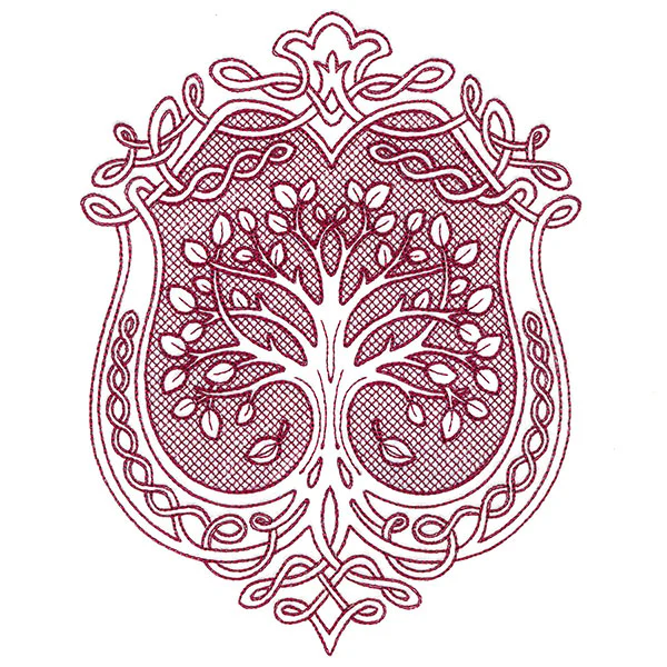 Fancy Fall Tree (Trapunto) - Image 3