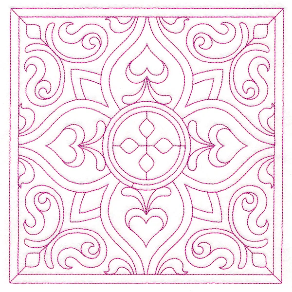Fancy Filigree Quilting 4 (Double Run) - Image 2