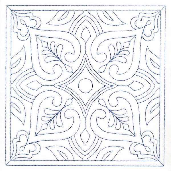 Fancy Filigree Quilting 5 (Double Run)