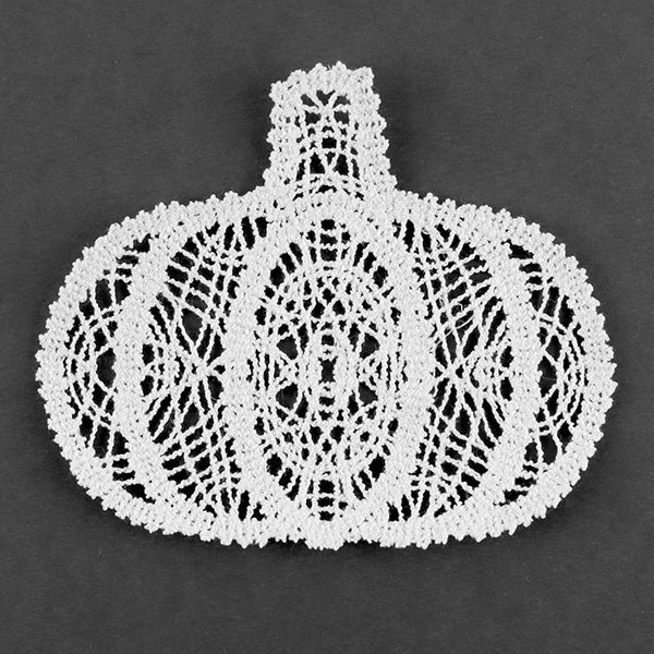 Fancy for Fall Pumpkin (Battenburg Lace) - Image 5