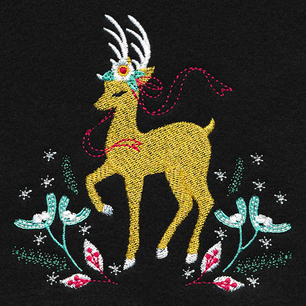 Fancy Frolicking Reindeer 1 - Image 3