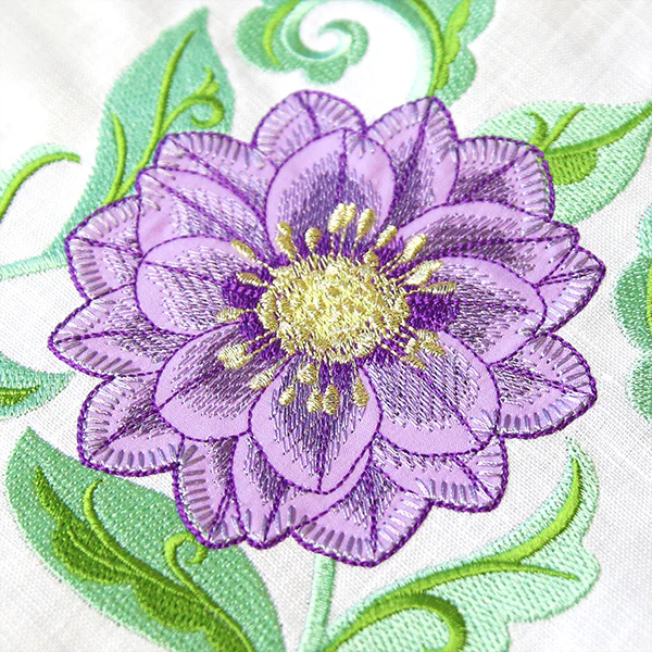 Fancy Hellebore (Heirloom Applique) - Image 8