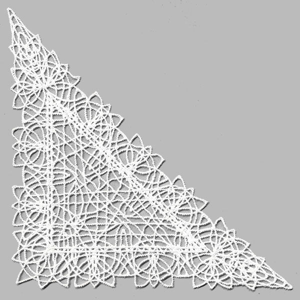 Fancy Lace Decor - Corner (Battenburg Lace) - Image 3
