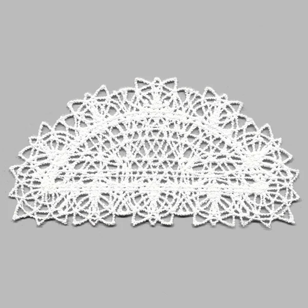 Fancy Lace Decor - Half Circle (Battenburg Lace) - Image 4