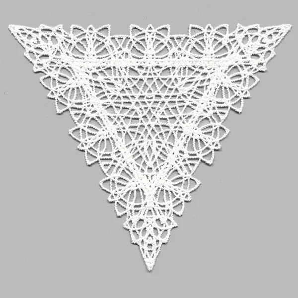 Fancy Lace Decor - Isosceles Triangle (Battenburg Lace) - Image 7