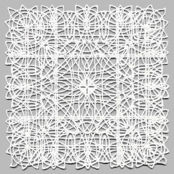Fancy Lace Decor - Square (Battenburg Lace) - Image 7