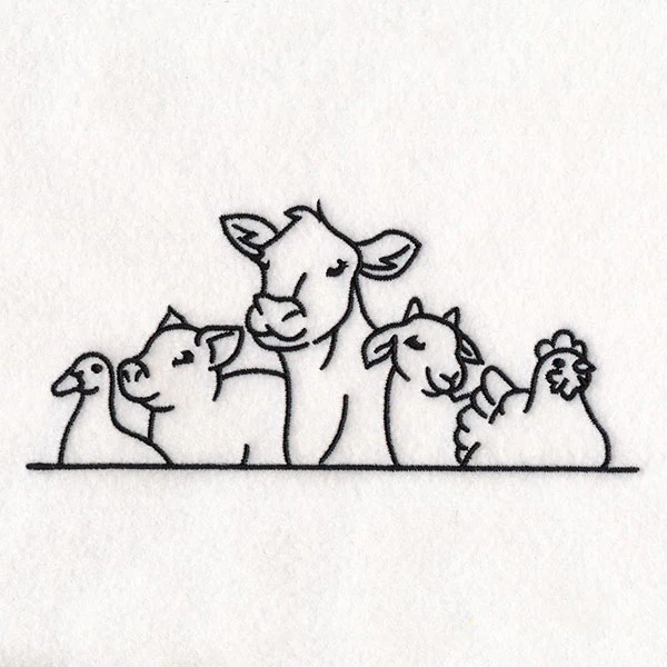 Farm Animals Border - Image 7