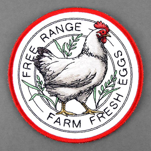 Farm Fresh Eggs Chicken Trivet (In-the-Hoop) - Image 4