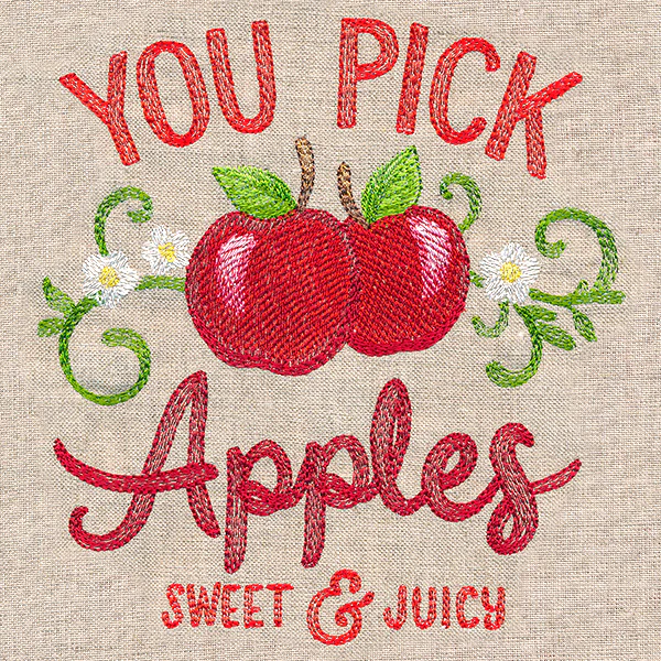 Farm Fresh Sign - Apples - Image 3
