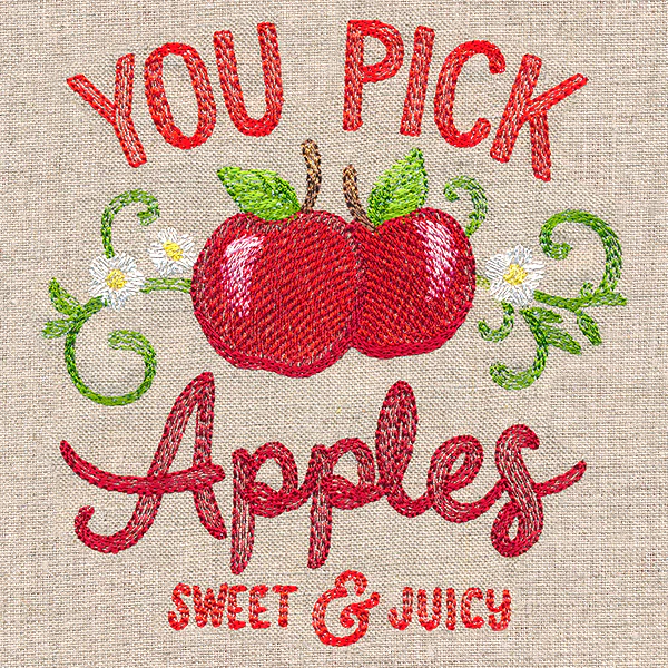 Farm Fresh Sign - Apples - Image 4