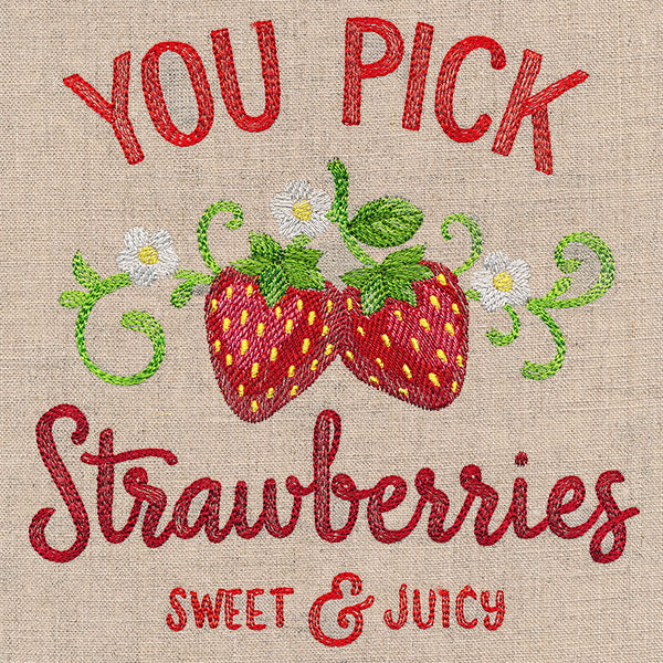 Farm Fresh Sign - Strawberries - Image 2