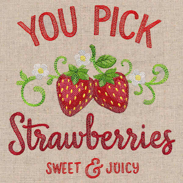 Farm Fresh Sign - Strawberries - Image 5