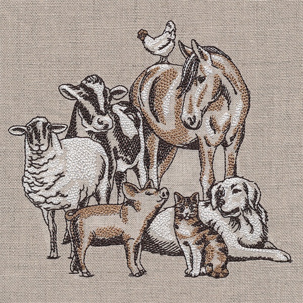 Farm Friends Animal Medley - Image 5