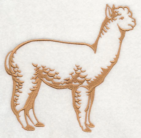 Farm Silhouette Alpaca - Image 4