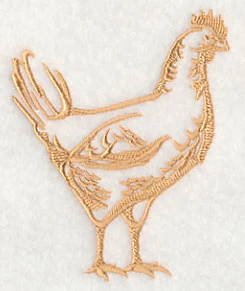 Farm Silhouette Hen - Image 3