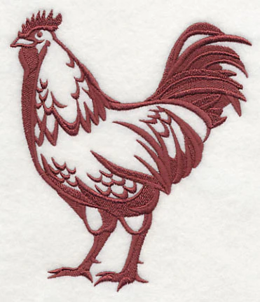 Farm Silhouette Rooster - Image 2